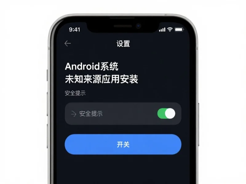 安卓未知来源应用安装设置
